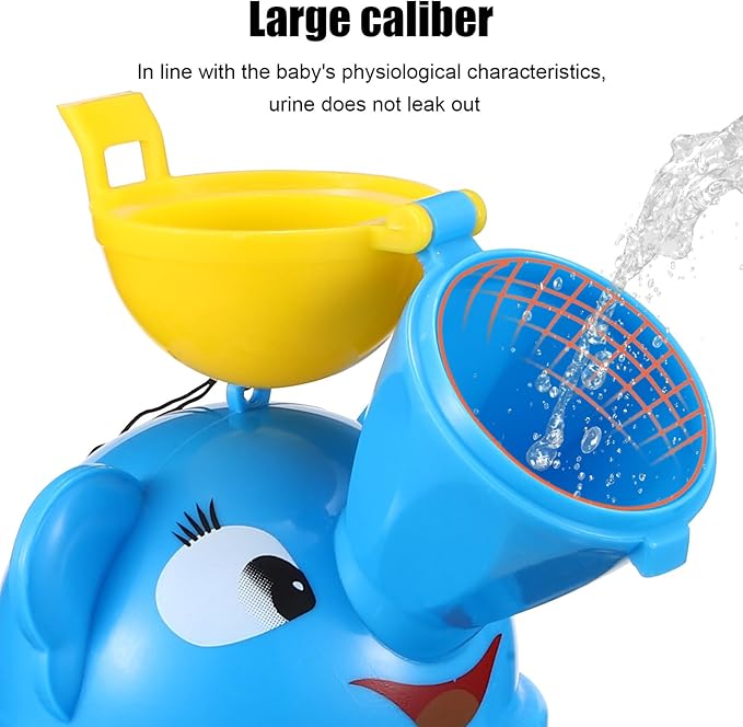 Urine Bucket Portable Kids Travel Potty with Cleaning Brush for Outdoor Use Portable Urinal Bottle Baby Pee Potty Essentials Car Abs Child