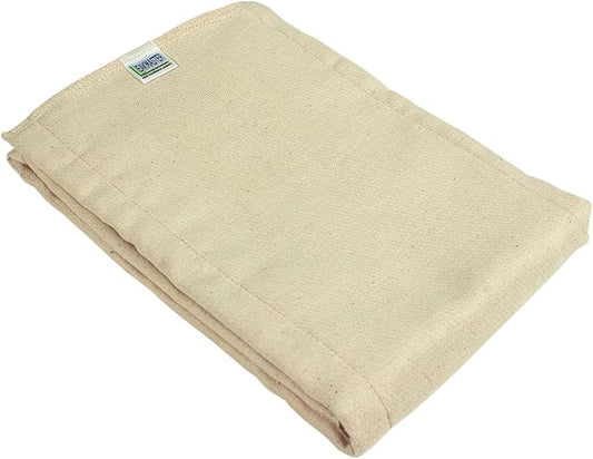LeakMaster Organic Adult Prefold Cloth Diaper - Size Large (42 to 52 Inch Waists)- 100% Organic Birdseye Weave Cotton - Extra Soft, Durable and Earth Friendly