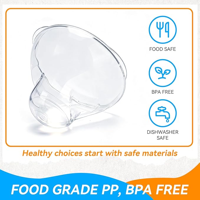5 Pack Baby Bottle Lids Replacement for Tommee Tippee, Leakproof Seal Caps Replacement Designed for 5oz and 9oz Bottles for Travel and Daily Use Easy to Clean and Fill