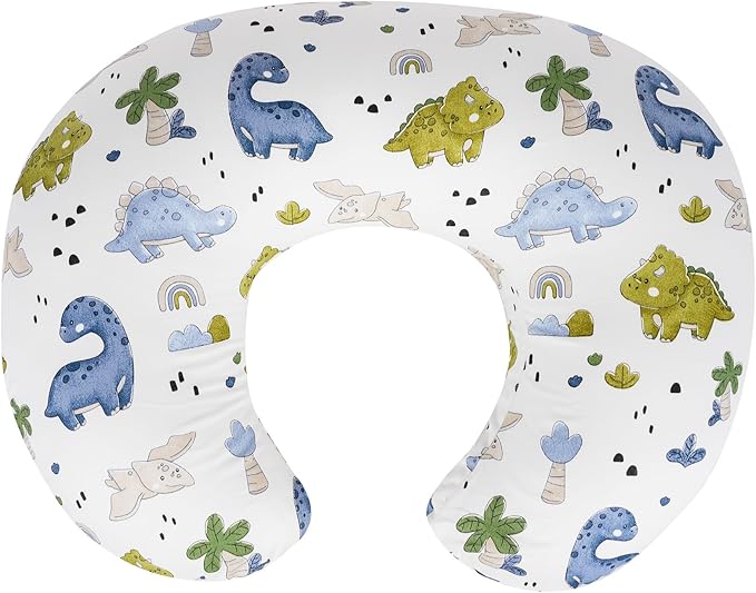 Nursing Pillow & Breastfeeding Pillow – Ergonomic C-Shape for Breastfeeding & Bottle Feeding, Standard Size Breathable with Washable Cover, Hypoallergenic,Tummy Time & Sitting Support (0-12Months)