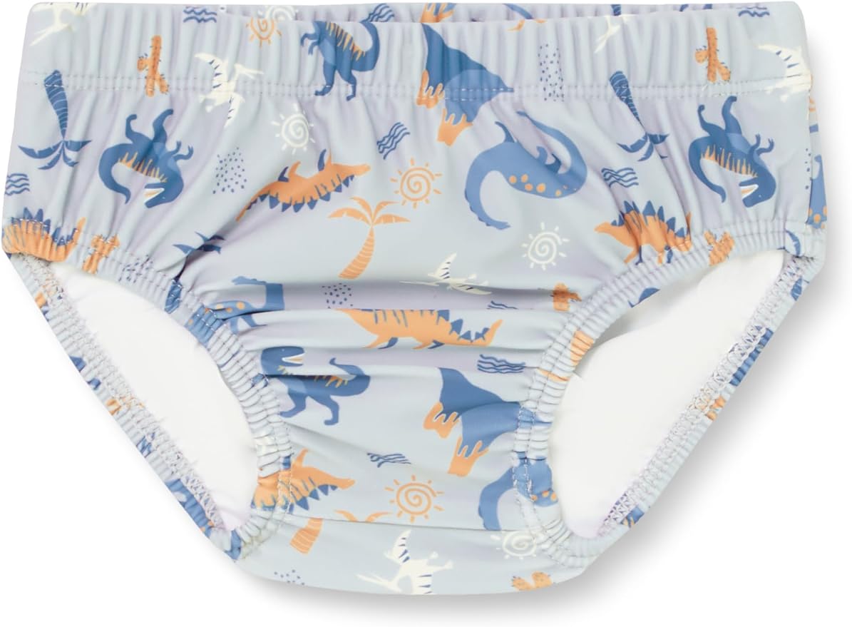 Playshoes Unisex Kids Schwimmwindel Baby and Toddler Swim Diapers, Dino Allover, 74/80, Dino Allover, 74-80, Dino Allover, 74-80