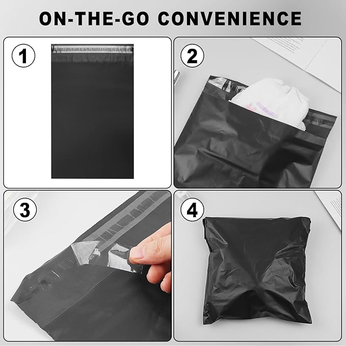 200 Pack Adult Diaper Disposal Bags, Black Disposable Incontinence Pad Bags 9.84 x 13.78inches for Adult Diapers and Personal Hygiene Products