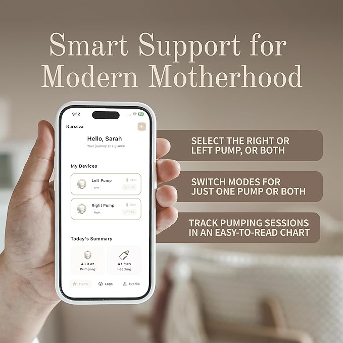 Pro-90A Smart Hands Free Breast Pump – 2026 Upgrade, Wireless Double (2) Electric Wearable Breast Milk Pumps for Mom – 3D Multi-Modes & Levels – App Controlled, Portable, Discreet, BPA Free
