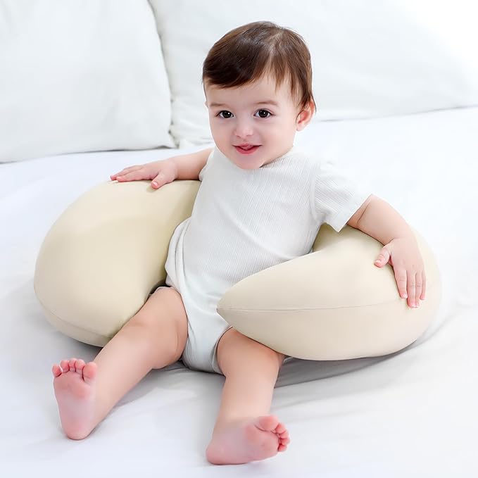 Susurration 2 Pack Nursing Pillow Cover,Ultra Soft and Stretchy Compatible with Boppy Breastfeeding Pillow,Comfortable and Skin-Friendly Slipcovers for Newborn Boys & Girls(Pink)