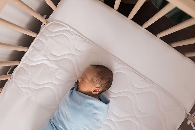 SheetWorld Baby Fitted Changing Pad Cover Sheet 16 x 33 inches, 100% Cotton Jersey Hypoallergenic Sheet, Unisex Boy Girl, Solid White, Made in USA