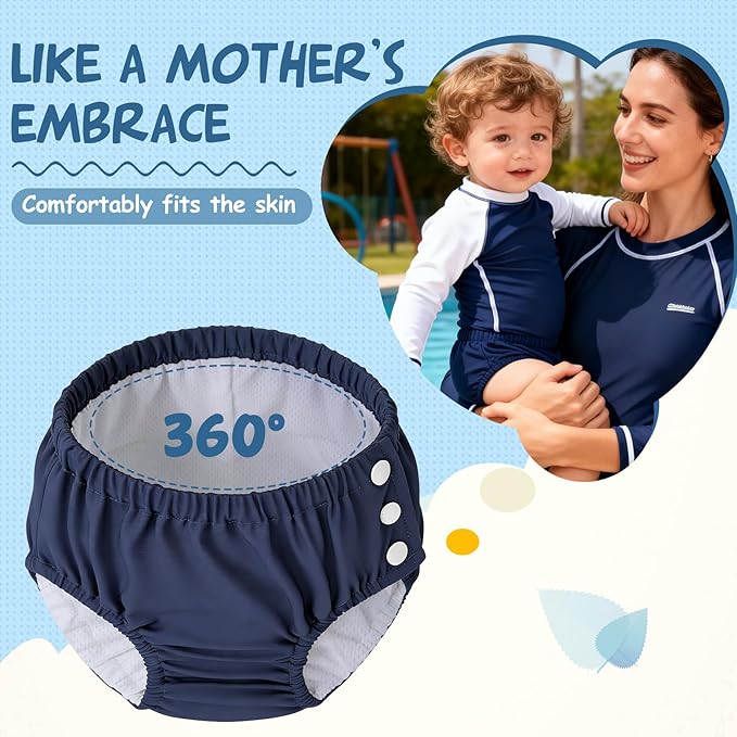 Durio Swim Diapers for Toddlers Reusable Swim Diapers Washable Baby Swim Diaper Toddler Swim Diaper Swimming Diaper