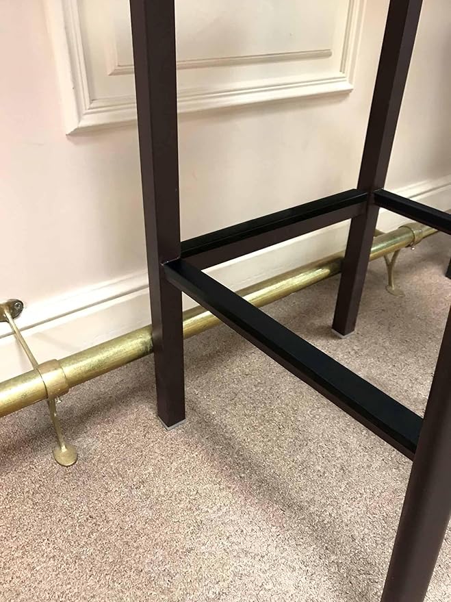 Outwater Industries | 3/4 Inch (.75'') Cabinet Door Protector Edge Guard in Black | Fits 3/4" Edge | 17 3/4 Inch (Pack of 4)