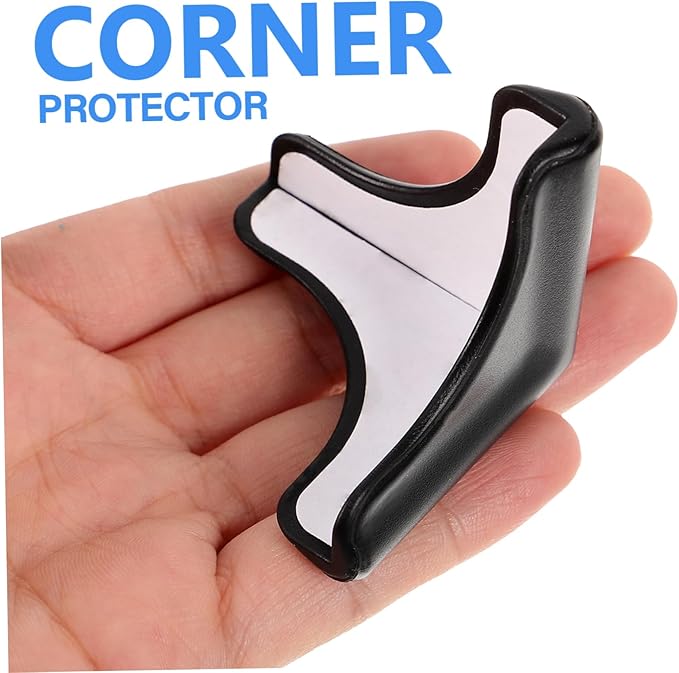 Hemoton 4Pcs Silicone Furniture Corner Protectors 1.77 Inch Soft Elastic Childproof Table Corner Guards for Home Office School Safety