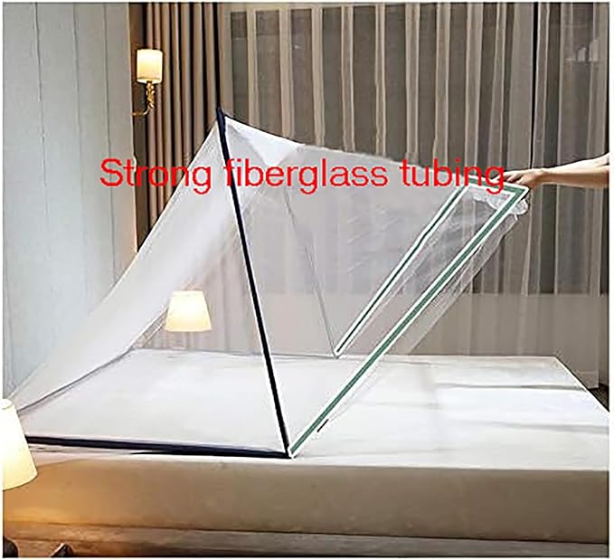 Mosquito Net, Bed Mosquito Net, Collapsible Mosquito Net Tent, Outdoor Mosquito Net, Foldable Portable Outdoor Mosquito Net for Home and Travel, Easy to Install/a/100 * 190 * 80Cm