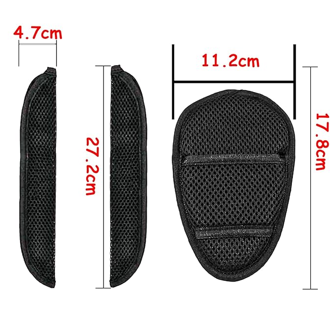5 Point Harness Seat Belt Strap Belt for High Chair,Seatbelt Crotch Cushion Shoulder Pads,Harness Strap Belt Kit with Shoulder Pads & Guarding Pad