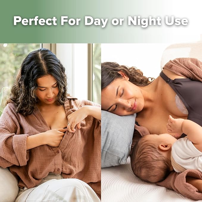 Haakaa Ladybug Breast Milk Collector - Reusable Breast Shields, Wearable Silicone Milk Catcher for Breastfeeding Moms, Protects & Soothes Sore Nipples, 75ml(2pcs)
