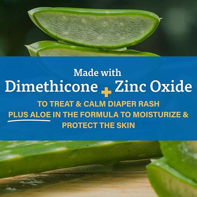 A+D Treat & Heal Zinc Oxide Diaper Rash Ointment, 4 oz (Pack of 6)