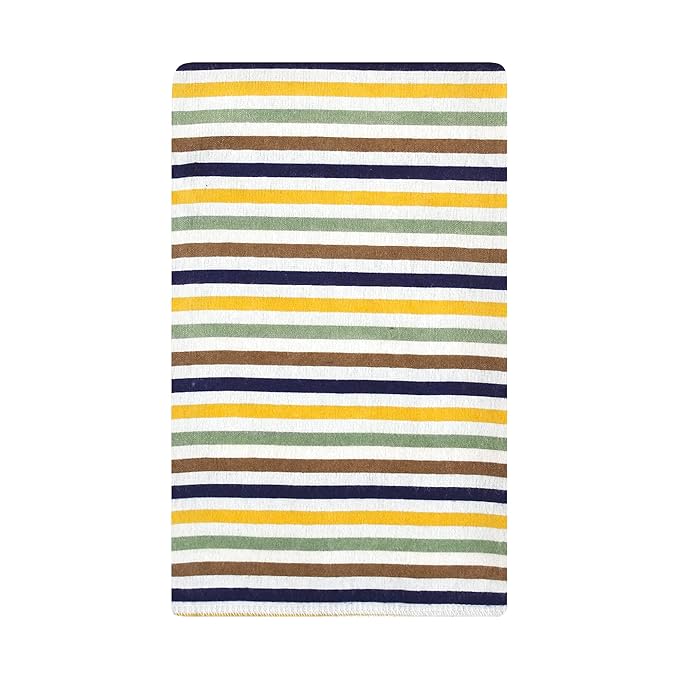 Hudson Baby Unisex Baby Cotton Flannel Burp Cloths, Desert Animals, One Size
