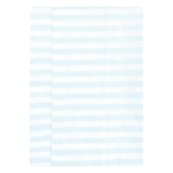 Hudson Baby Unisex Baby Cotton Flannel Burp Cloths 4-Pack, Safari Friends, One Size