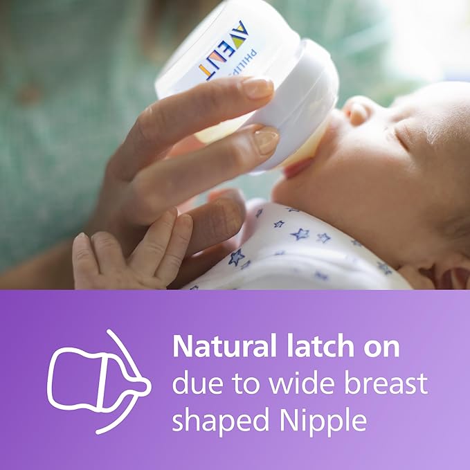 Philips Avent Natural First Flow Nipple,SCF657/43,4 Count (Pack of 6)