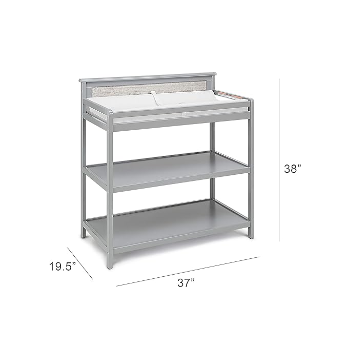 Suite Bebe - Connelly Changing Table - Gray - Wood