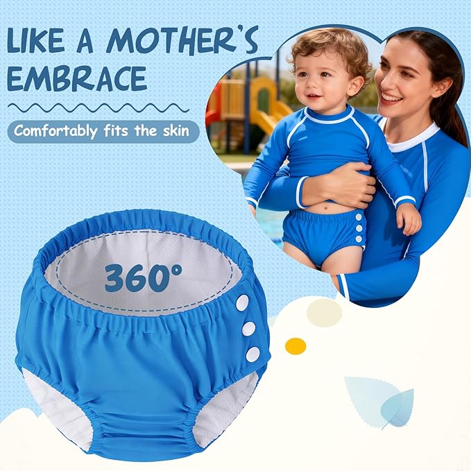 Durio Swim Diapers for Toddlers Reusable Swim Diapers Washable Baby Swim Diaper Toddler Swim Diaper Swimming Diaper