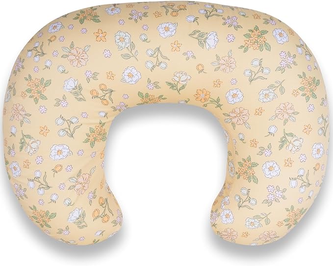 Nursing Pillow, Ergonomic Breastfeeding Pillow for Breastfeeding & Bottle Feeding, Standard Size Breathable with Washable Cover, Hypoallergenic (0-12Months)