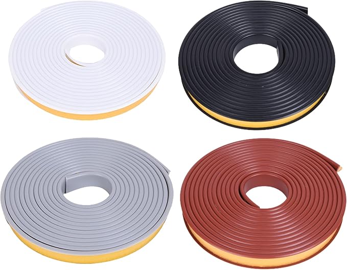 U-Shape Edge Banding, 16.4ft Self Adhesive Veneer Edging,TPE Flexible Furniture Edge Protector for Cabinet Repair Furniture Restoration (40MM, Brown)