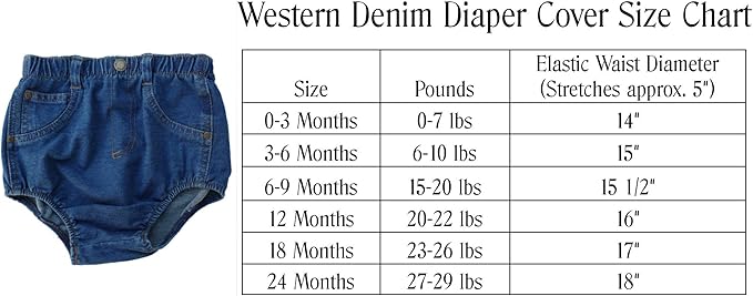 Denim Diaper Cover