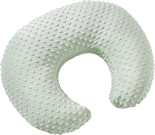 Pillowcase for Nursing Pillow and Positioner for Breastfeeding and Bottle Feeding, Propping Baby, Tummy Time, Baby Sitting Support, Awake-Time Support, Pillow Cover Only (Meadow Mist)