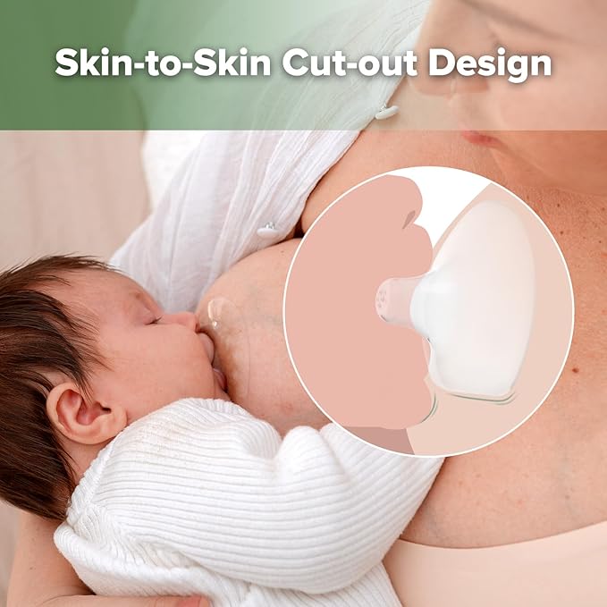 haakaa Silicone Nipple Shields for Breastfeeding Newborns, Contact Nipple Shield for Latching Difficulties, Flat or Inverted Nipples, Includes Storage Case (18mm, 4pcs)