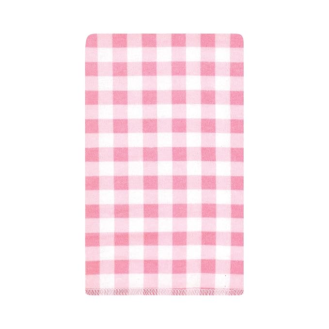 Hudson Baby Unisex Baby Cotton Flannel Burp Cloths, Butterfly Floral 10-Pack, One Size