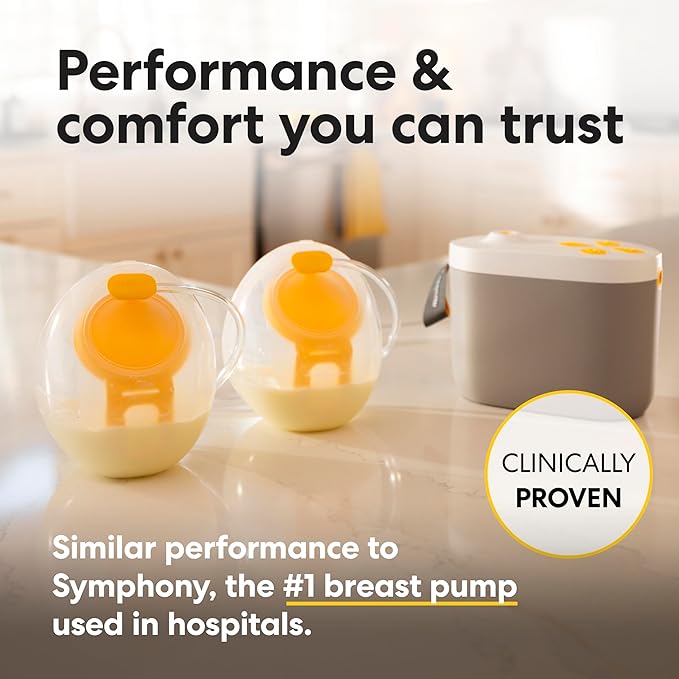 New Medela Pump in Style Pro+ Hands-Free Breast Pump, Rechargeable, Wearable, Hospital Grade Breastpump