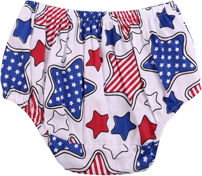 IBTOM CASTLE Baby Girls' Boys Unisex Soft Cotton Ruffle Basic Diaper Cover Bloomers for Toddler Shorts Briefs Panty Panties