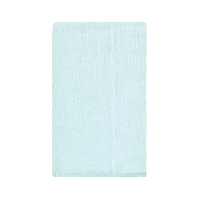 Hudson Baby Unisex Baby Cotton Flannel Burp Cloths, Pink Tulips, One Size
