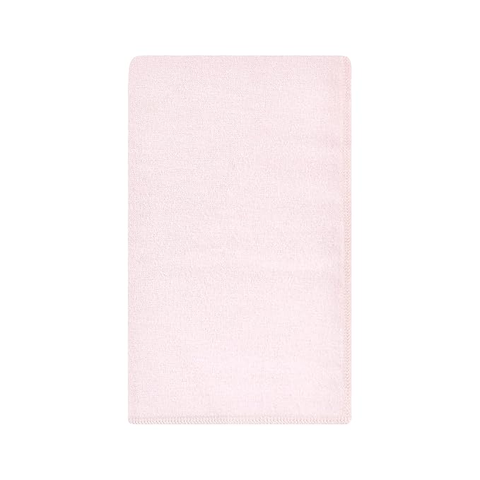 Hudson Baby Unisex Baby Cotton Flannel Burp Cloths, Pastel Butterfly, One Size