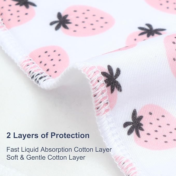 10-Pack Burp Cloths for Baby Boys and Girls - Organic Baby Burp Cloth,Baby Washcloths, Burp Rags, Large Neutral Burp Clothes for Newborn