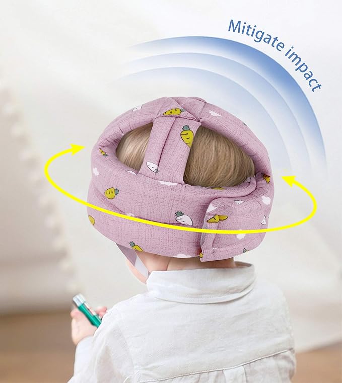 Simplicity Baby Infant Toddler No Bumps Safety Helmet Head Cushion Bumper Bonnet