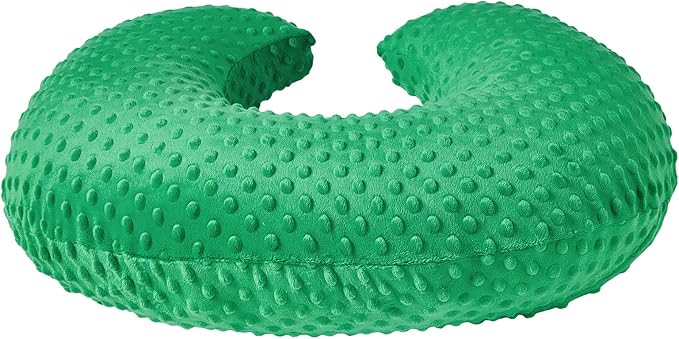 Pillowcase for Nursing Pillow and Positioner for Breastfeeding and Bottle Feeding, Propping Baby, Tummy Time, Baby Sitting Support, Awake-Time Support, Pillow Cover Only (Fern Green)