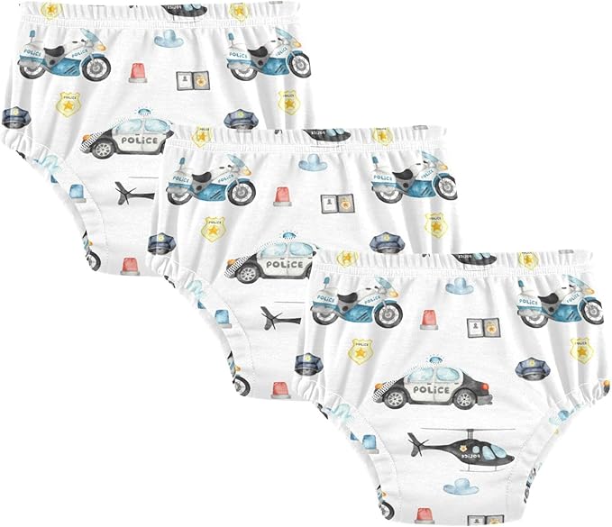 Toddler Potty Training Underwear Cotton Absorbent Soft Baby Girl Boy Potty Training Pant 2t-5t