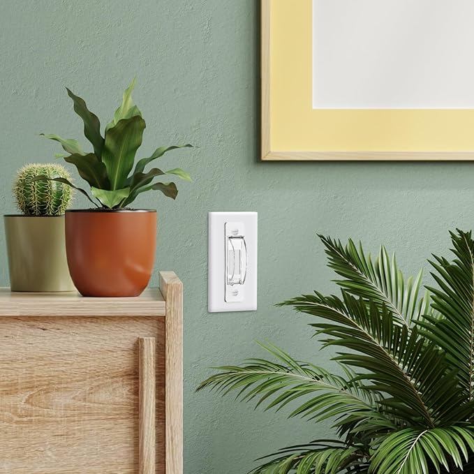 Light Switch Cover Guard (2-Pack) - Child Safe Wall Switch Protector Prevents Accidental On/Off - Easy Install No Tools Needed for Toggle Switches, Toddler & Pet Proof