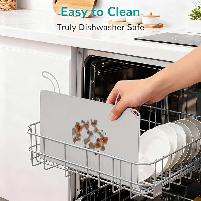 Silicone Placemat for Baby Eating: Dishwasher Safe & Non-Slip for Dining Table - Table Mat for Baby 8-18 Months