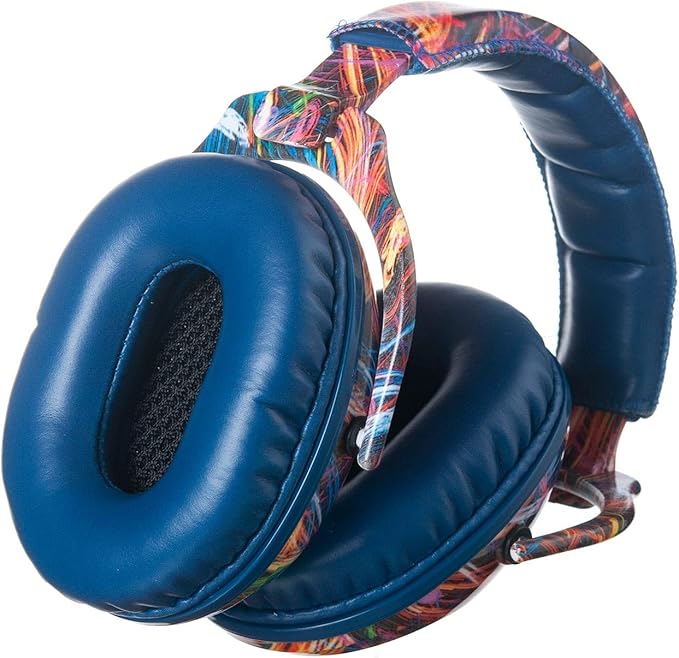 Kids Hearing Protection,25dB NRR Noise Reduction,Sound Proof for Kids,Toddler,Safety Earmuffs for Concert,Airplane,Autism,Monster Jam,Travel,School- Blue BlackFireW