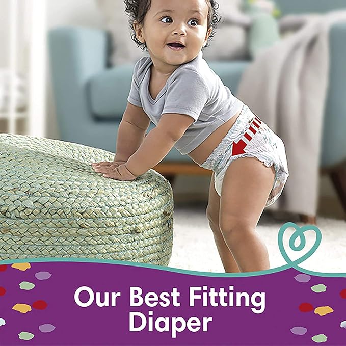 Pampers Pull On Diapers Size 5 - Cruisers 360˚ Fit Disposable Baby Diapers with Stretchy Waistband, 112Count ONE Month Supply