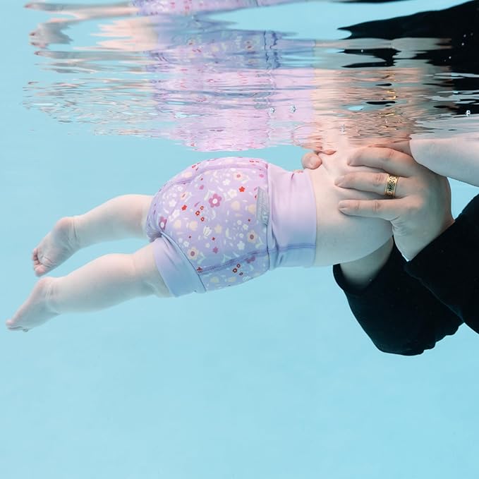 Splash About Happy Nappy Duo, Lilac Spring, 12-24 Months