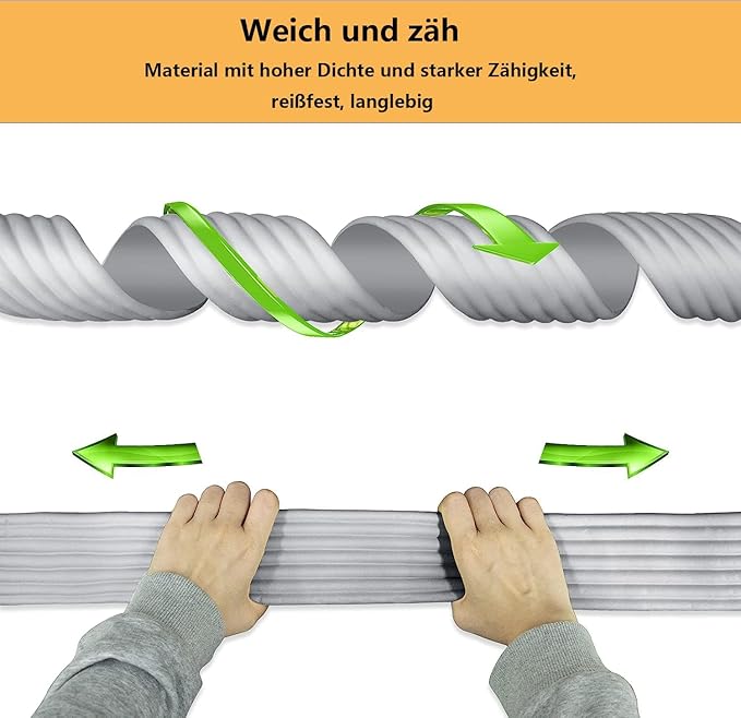 Furniture-corner-safety-bumpers, Gray Edge Protectors for Baby with 3M Strong Adhesive, 16.4ft Extra-Wide Sharp Edge & Corner Safety Guards for Table, Furniture, Fireplace
