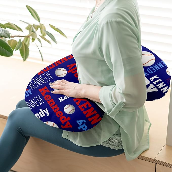 Dyoart Baby Nursing Pillow Cover, Custom Breastfeeding Bottle Pillow Slipcover, Personalized Gift for Infant Boys Girls,Volleyball Pattern, Ultra Soft Comfortable(one Size)