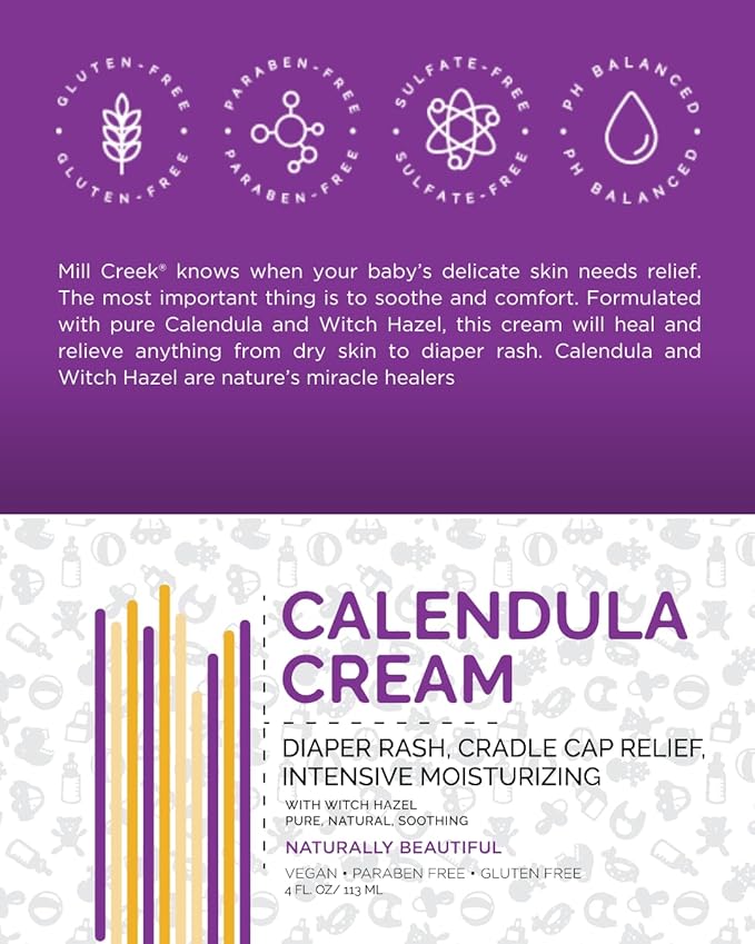 Mill Creek Baby Calendula Cream