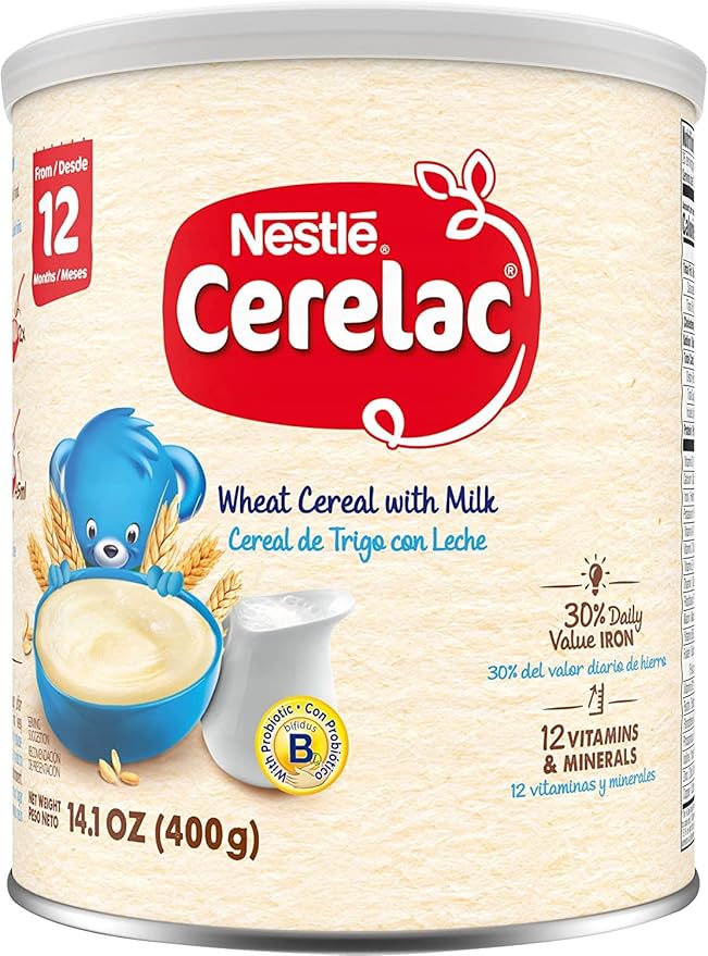 Nestle Nestum Infant Cereal (Wheat and Milk, Pack of 6)
