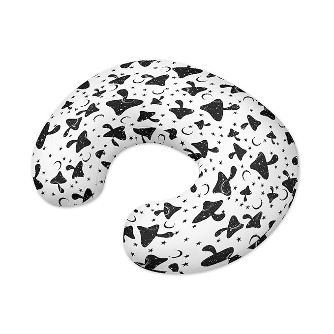 Mushroom Breastfeeding Pillow Slipcover for Baby Nursing Pillow Cover Cuddle Pillow Slipcover Detachable Nursing Pillow Protective Baby Feeding Baby Essentials
