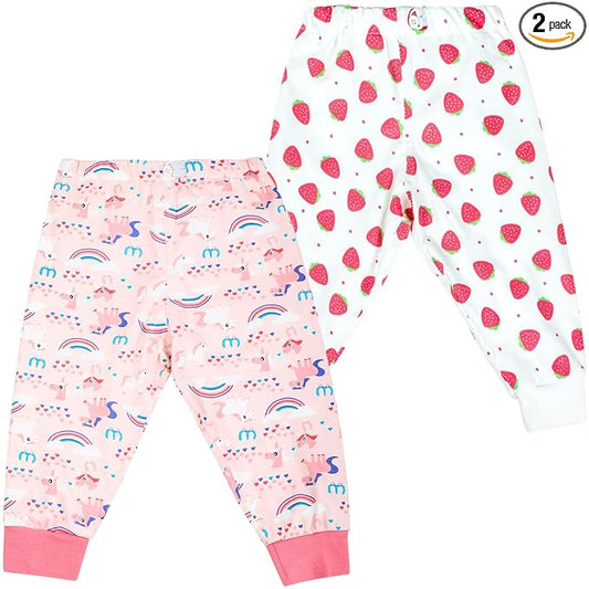 MooMoo Baby Waterproof Diaper Pants for Potty Training 2 Packs Nighttime Diaper Short for Boys and Girls