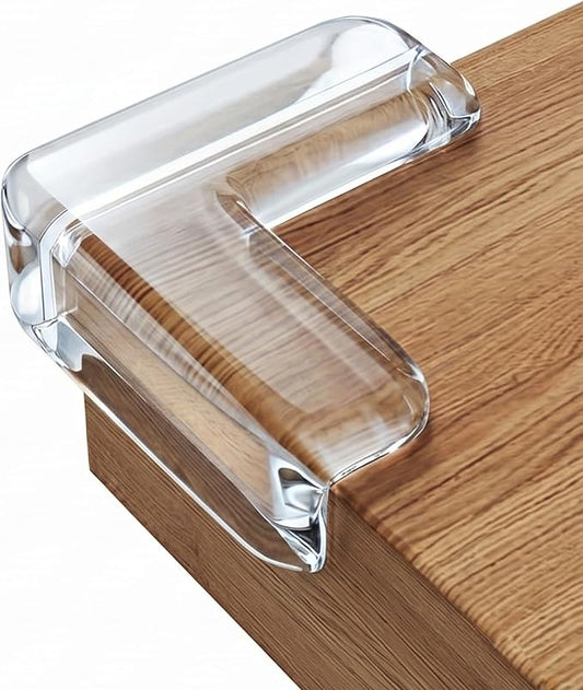 Extra Large & Ultra-Safe Baby Corner Protector Guards - 32-Piece Transparent Table Corner Protectors for Furniture, Super Strong Adhesive, Easy to Install Child Safety Set