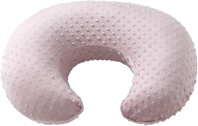 Baby Nursing Pillow Cover, Nursing Pillow Slipcovers for Breastfeeding Moms, Ultra-Soft Fit Standard Infant Nursing Pillows for Infant Newborn Baby Boy Girl (Sepia Rose)