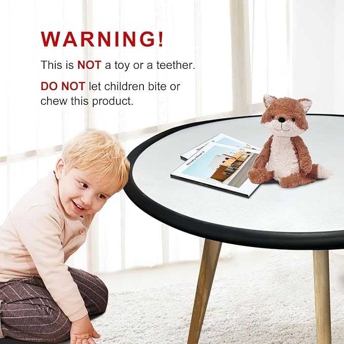 Foam Baby Proof Corners and Edges, Corner Protector Baby(12ft Edge+4corners) Adhesive for Table, Furniture, Cut to Any Size, Easy Install and Remove on Wood Metal Glass