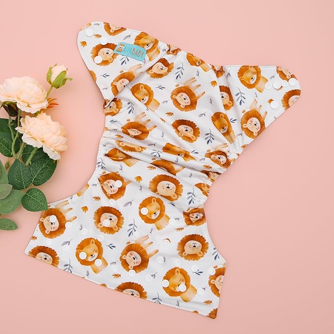 ALVABABY Baby Cloth Diaper Cover, Swim Diaper,Nappy Shell Baby Girls and Boys